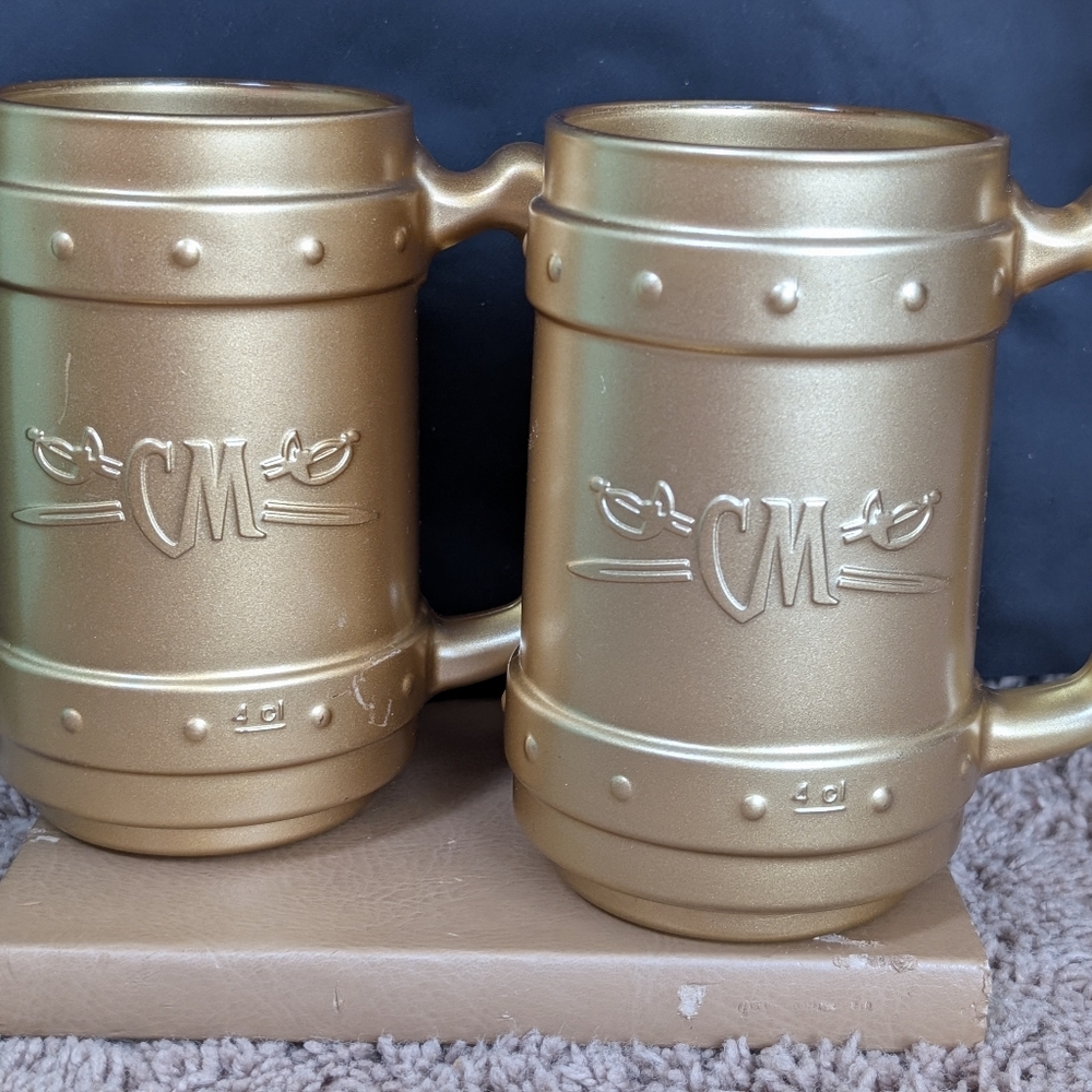 Captain Morgan spiced rum limited edition Gold Mug